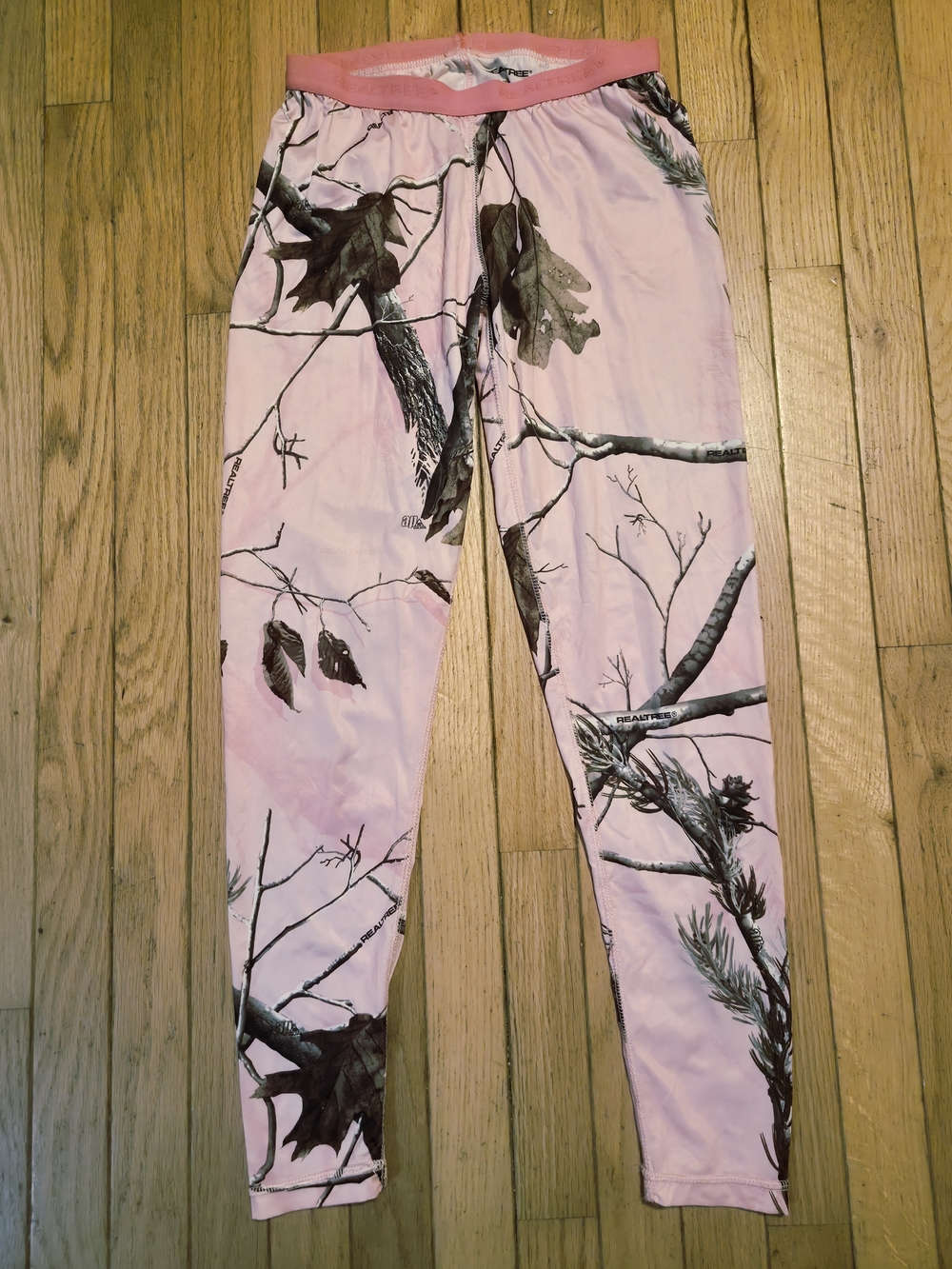 Realtree Pink Camo Kids Leggings